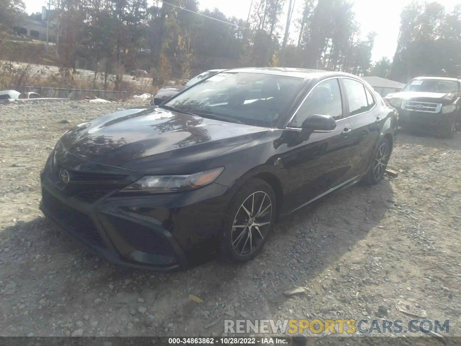 2 Photograph of a damaged car 4T1G11AK2NU617607 TOYOTA CAMRY 2022