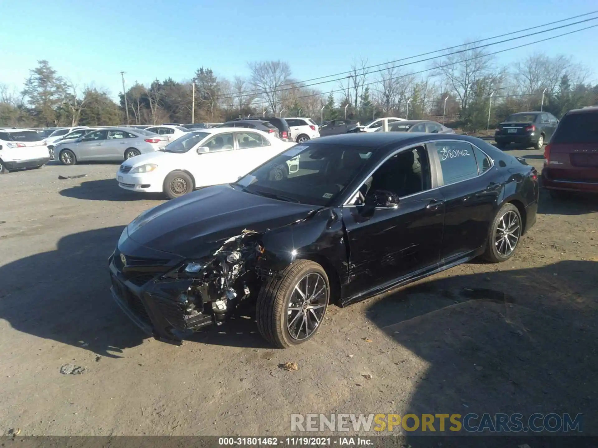 2 Photograph of a damaged car 4T1G11AK2NU621141 TOYOTA CAMRY 2022