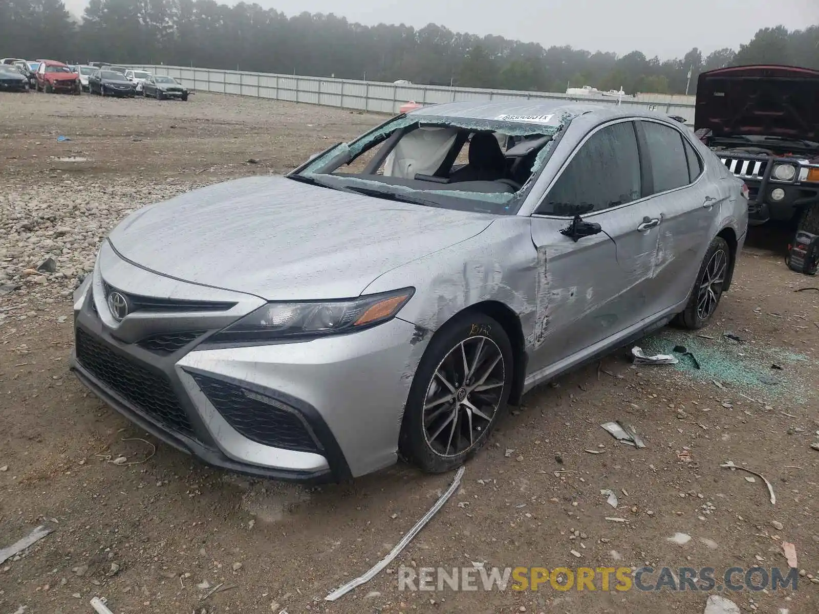 2 Photograph of a damaged car 4T1G11AK2NU622791 TOYOTA CAMRY 2022