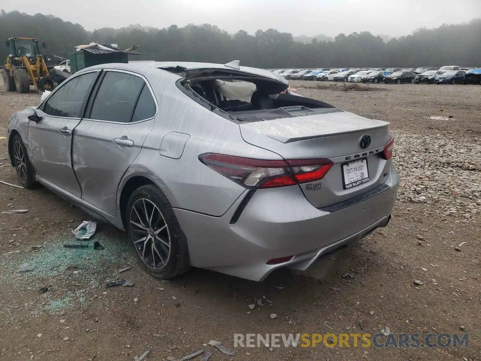 3 Photograph of a damaged car 4T1G11AK2NU622791 TOYOTA CAMRY 2022