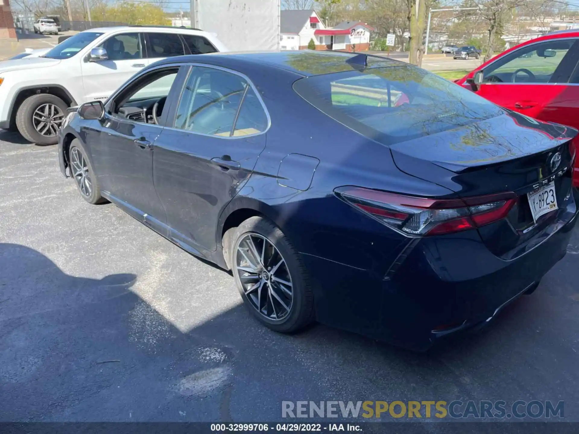 3 Photograph of a damaged car 4T1G11AK2NU626503 TOYOTA CAMRY 2022