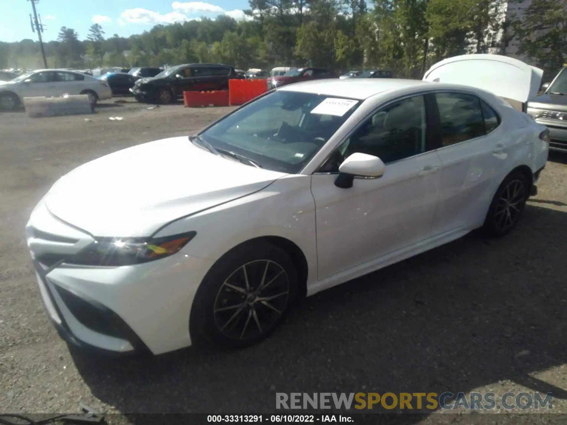 2 Photograph of a damaged car 4T1G11AK2NU632883 TOYOTA CAMRY 2022