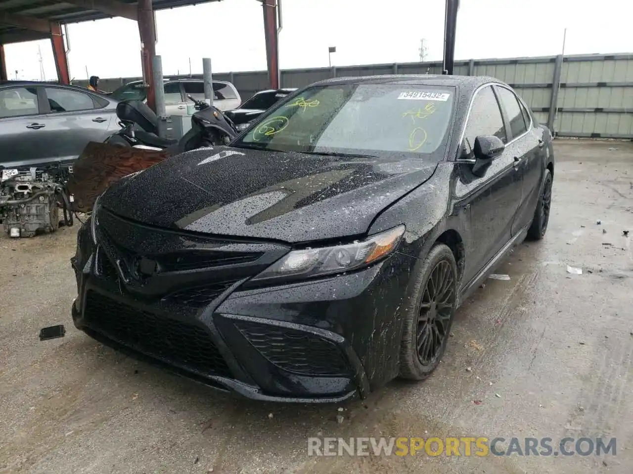 2 Photograph of a damaged car 4T1G11AK2NU646590 TOYOTA CAMRY 2022