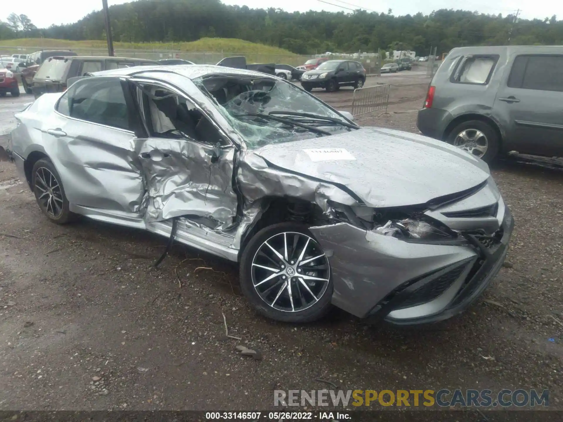 1 Photograph of a damaged car 4T1G11AK2NU648923 TOYOTA CAMRY 2022