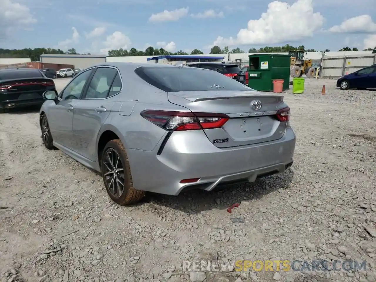 3 Photograph of a damaged car 4T1G11AK2NU655127 TOYOTA CAMRY 2022