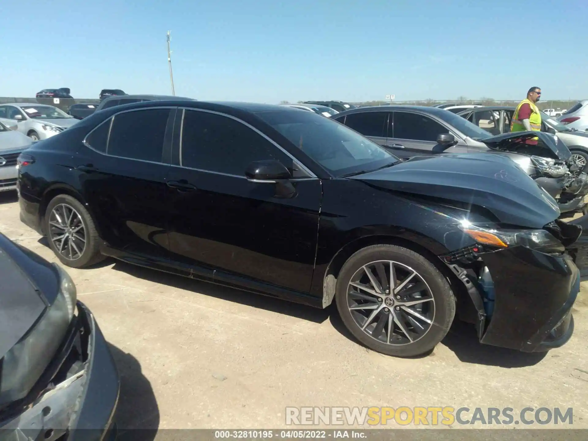 1 Photograph of a damaged car 4T1G11AK3NU003214 TOYOTA CAMRY 2022