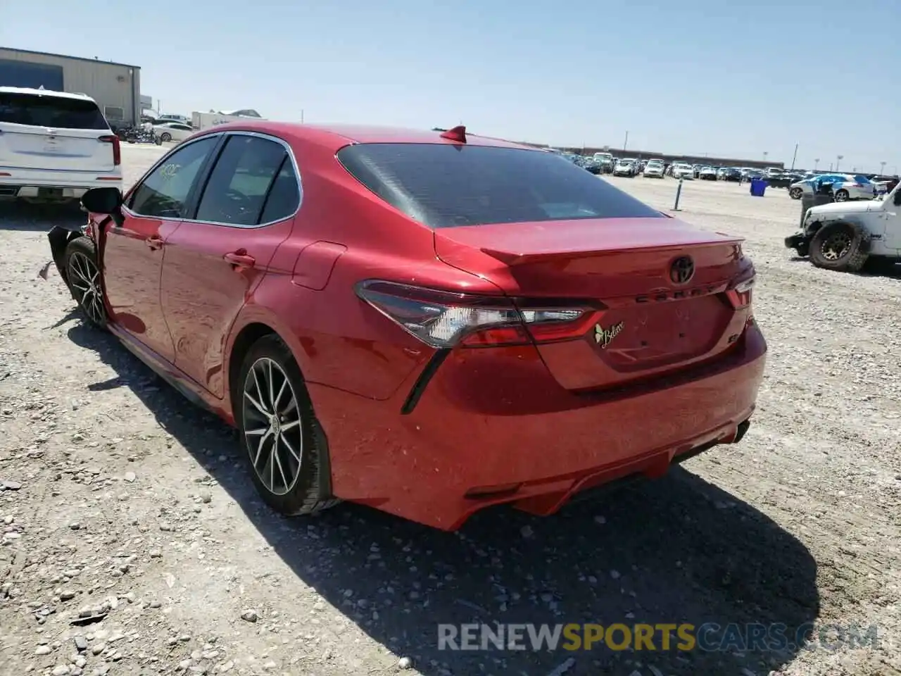 3 Photograph of a damaged car 4T1G11AK3NU019655 TOYOTA CAMRY 2022