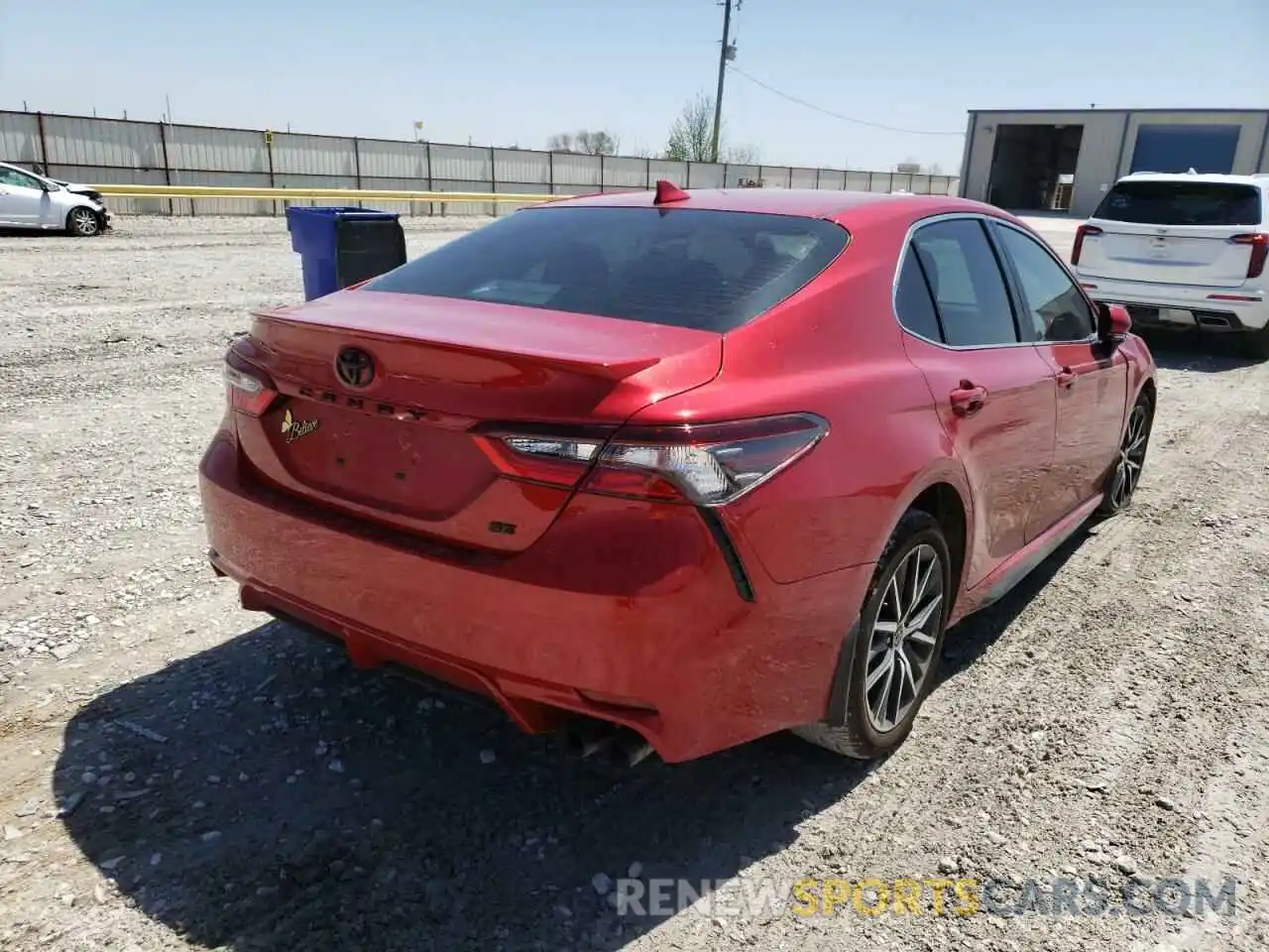 4 Photograph of a damaged car 4T1G11AK3NU019655 TOYOTA CAMRY 2022