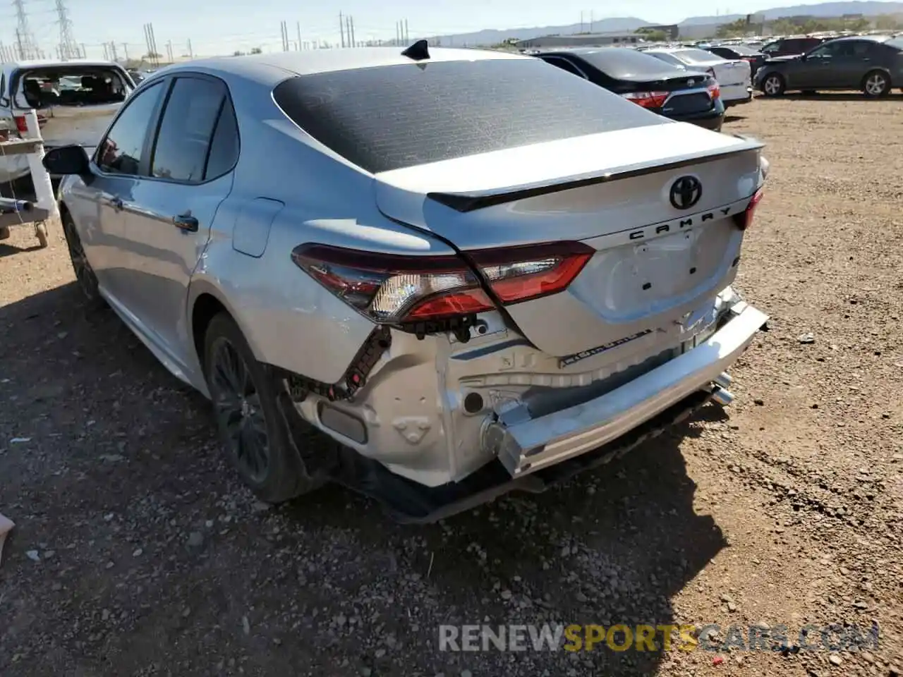 3 Photograph of a damaged car 4T1G11AK3NU024239 TOYOTA CAMRY 2022