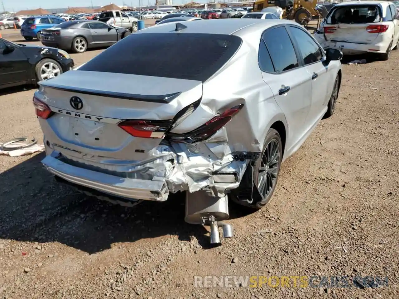 4 Photograph of a damaged car 4T1G11AK3NU024239 TOYOTA CAMRY 2022