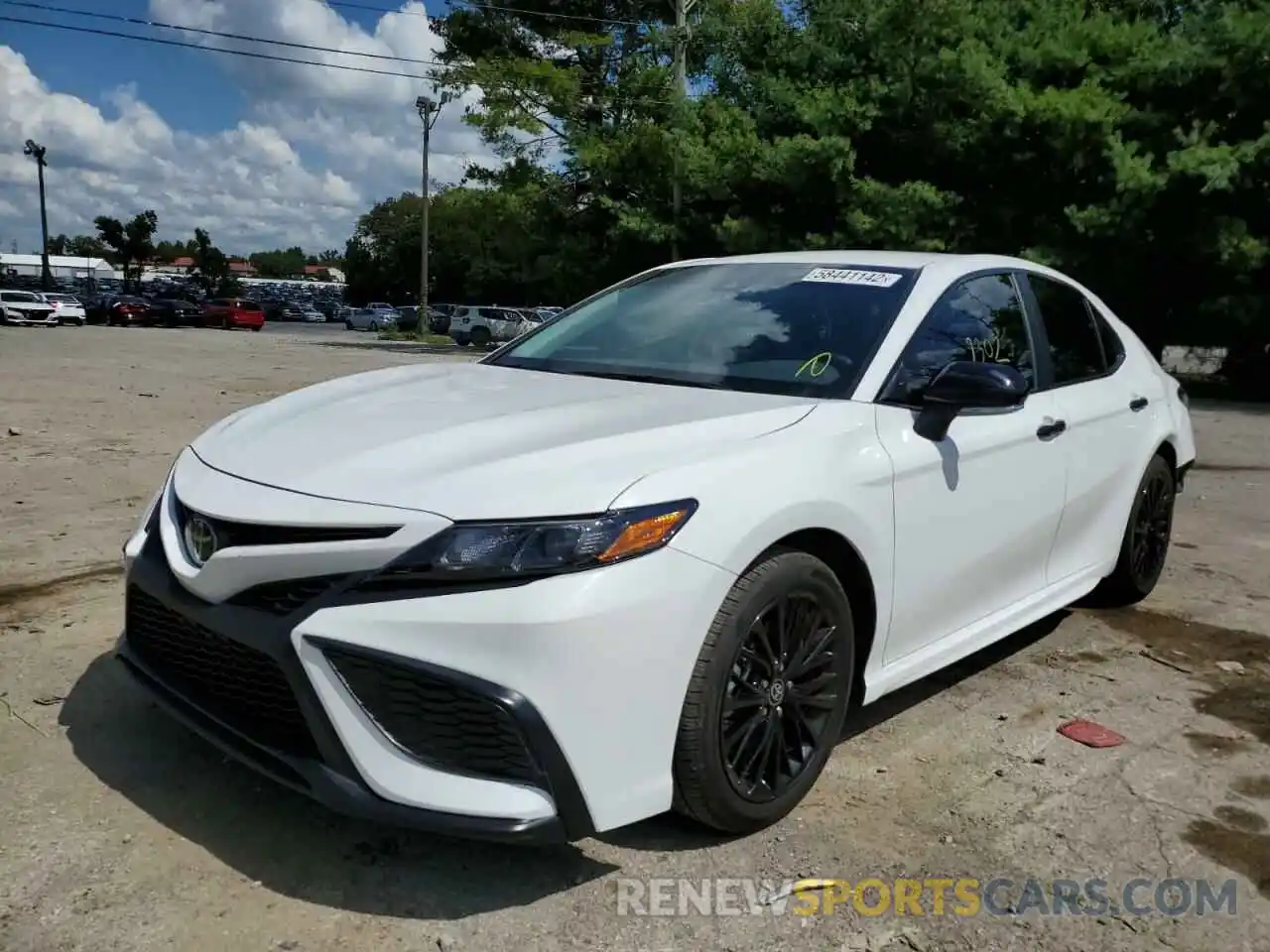 2 Photograph of a damaged car 4T1G11AK3NU067608 TOYOTA CAMRY 2022