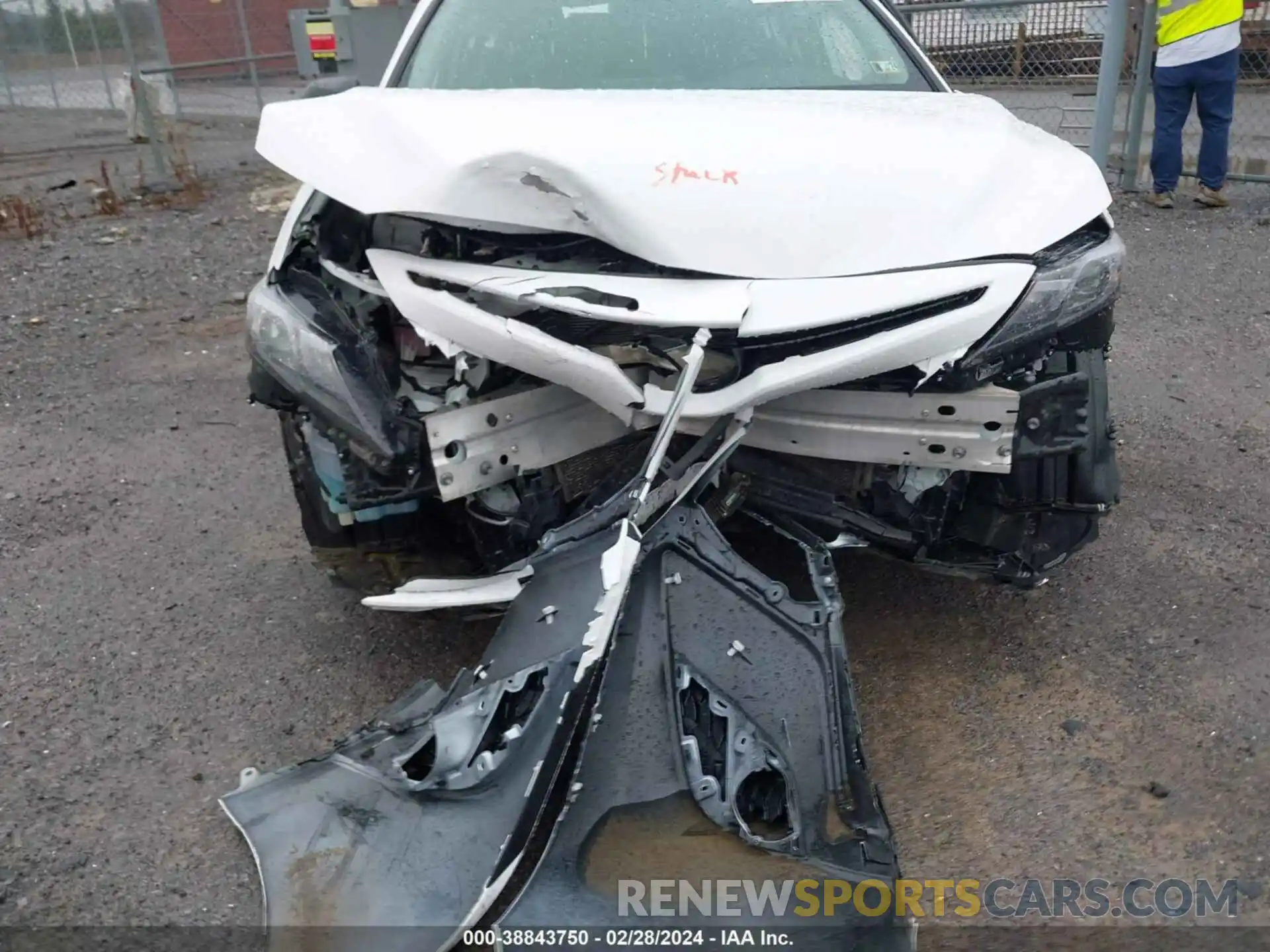 20 Photograph of a damaged car 4T1G11AK3NU498918 TOYOTA CAMRY 2022