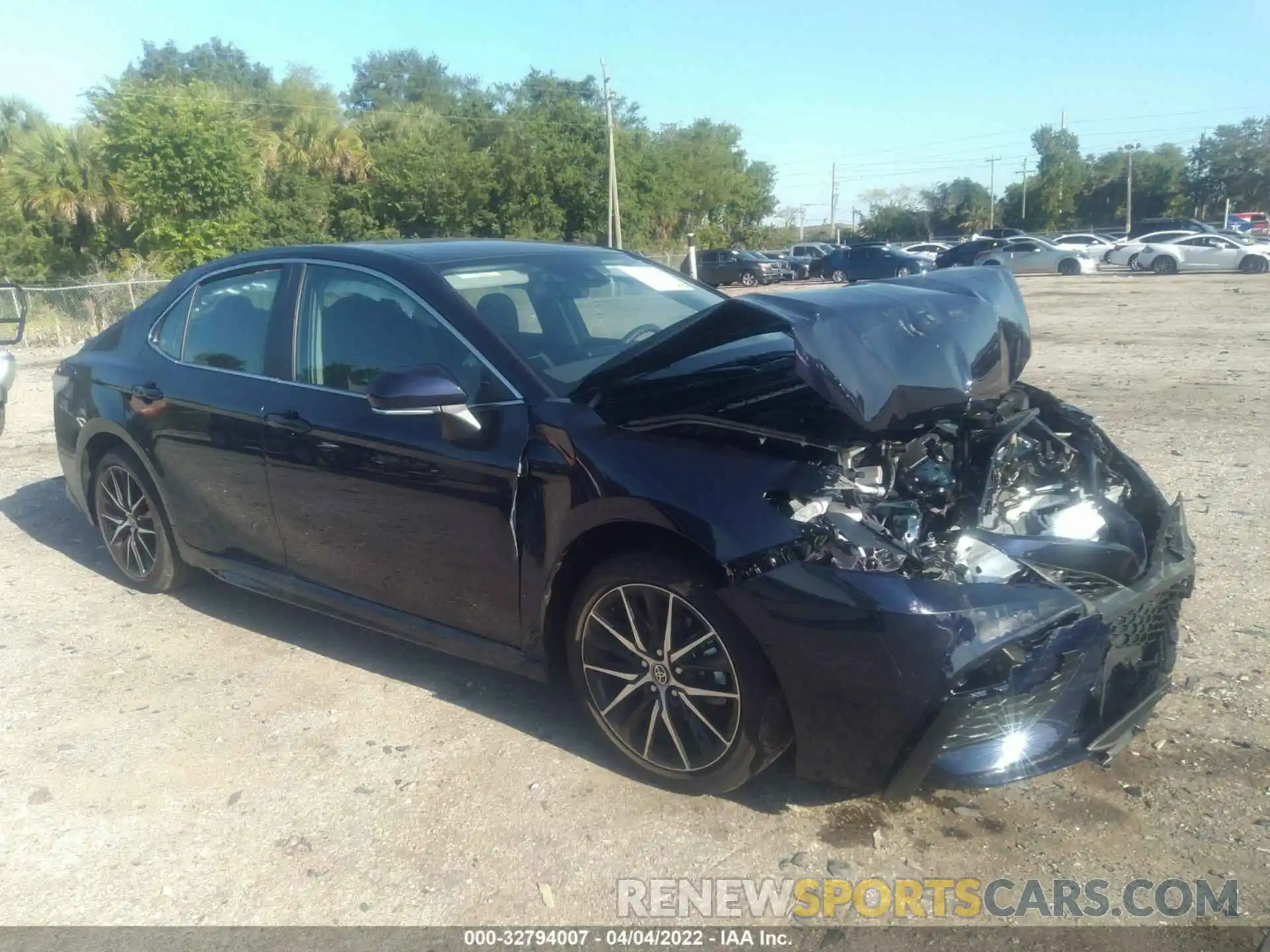 1 Photograph of a damaged car 4T1G11AK3NU499891 TOYOTA CAMRY 2022