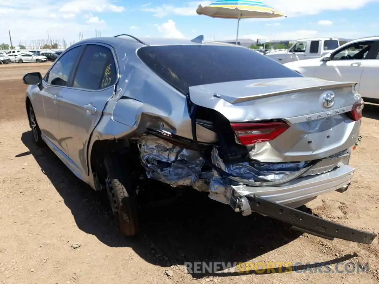 3 Photograph of a damaged car 4T1G11AK3NU635534 TOYOTA CAMRY 2022