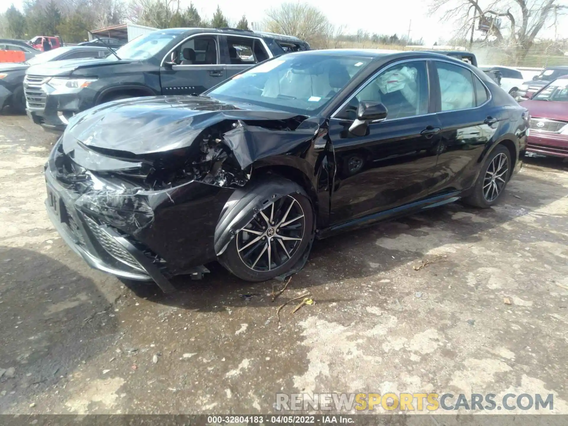 2 Photograph of a damaged car 4T1G11AK3NU638479 TOYOTA CAMRY 2022