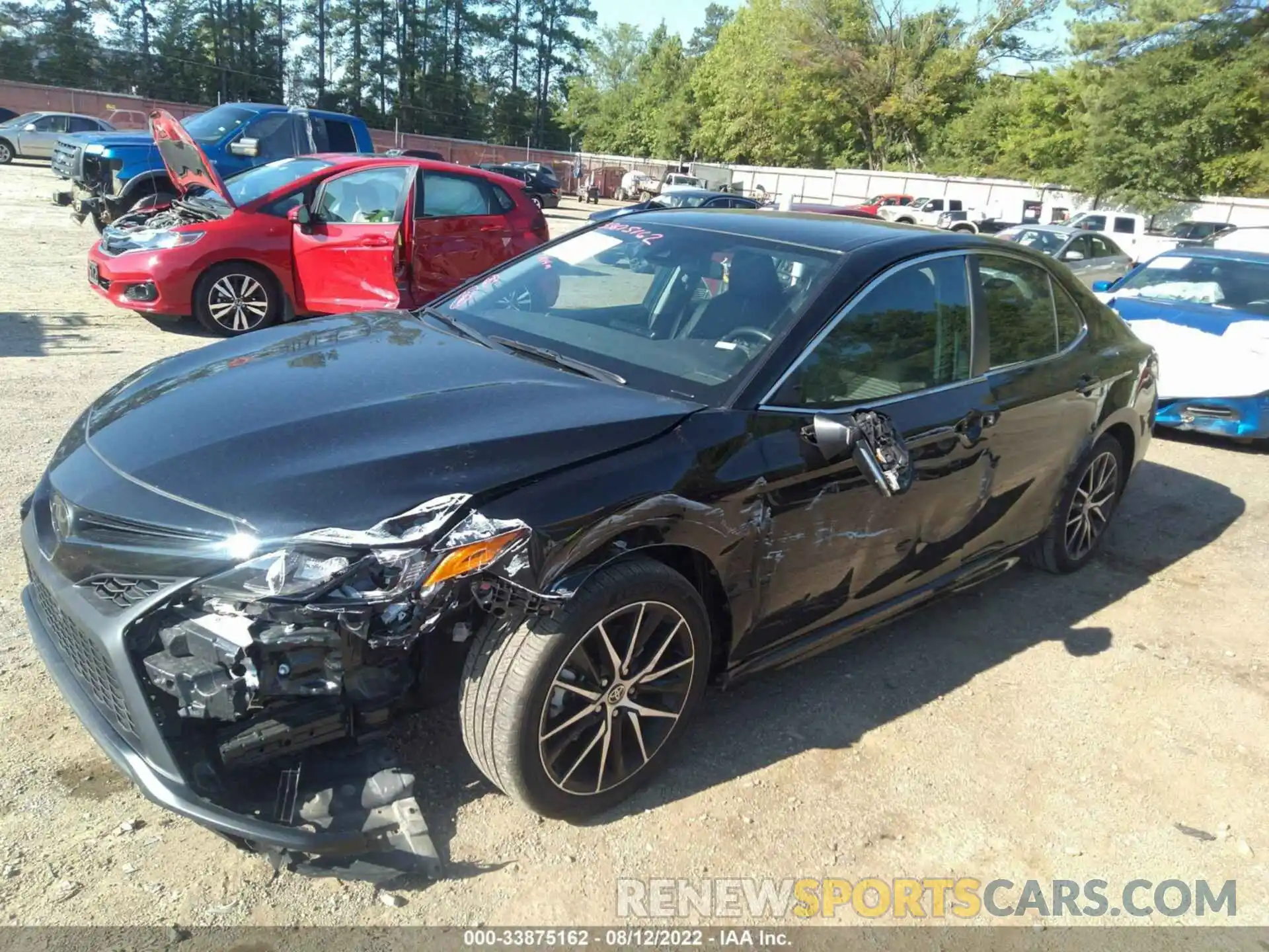 2 Photograph of a damaged car 4T1G11AK3NU639504 TOYOTA CAMRY 2022