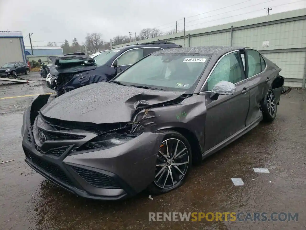 2 Photograph of a damaged car 4T1G11AK3NU646680 TOYOTA CAMRY 2022