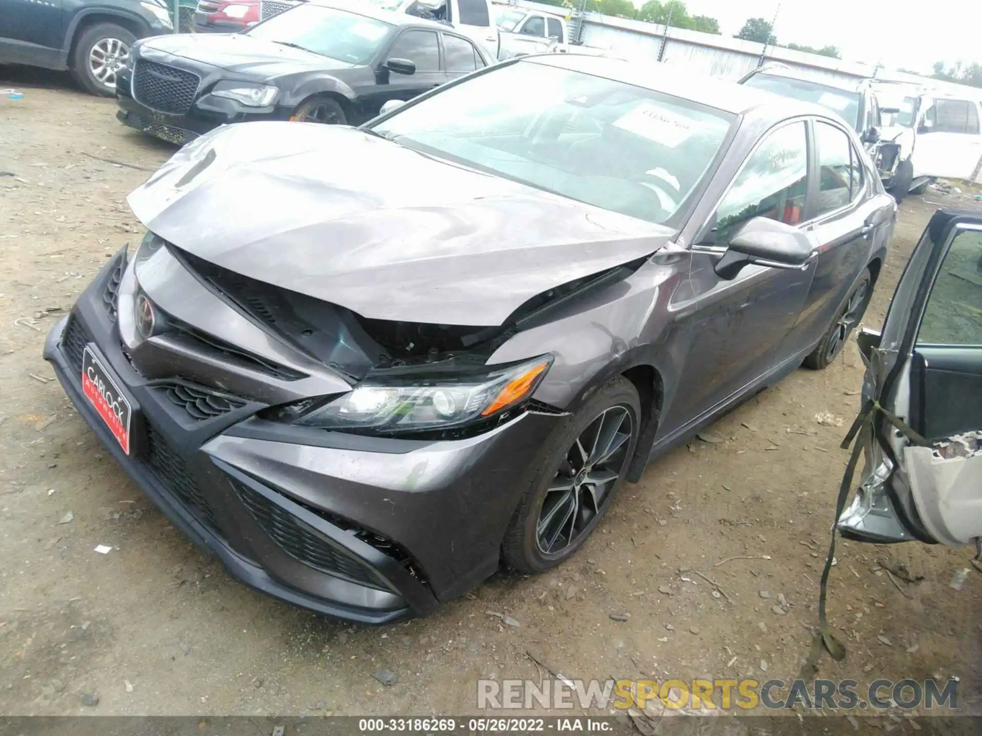 2 Photograph of a damaged car 4T1G11AK3NU651409 TOYOTA CAMRY 2022