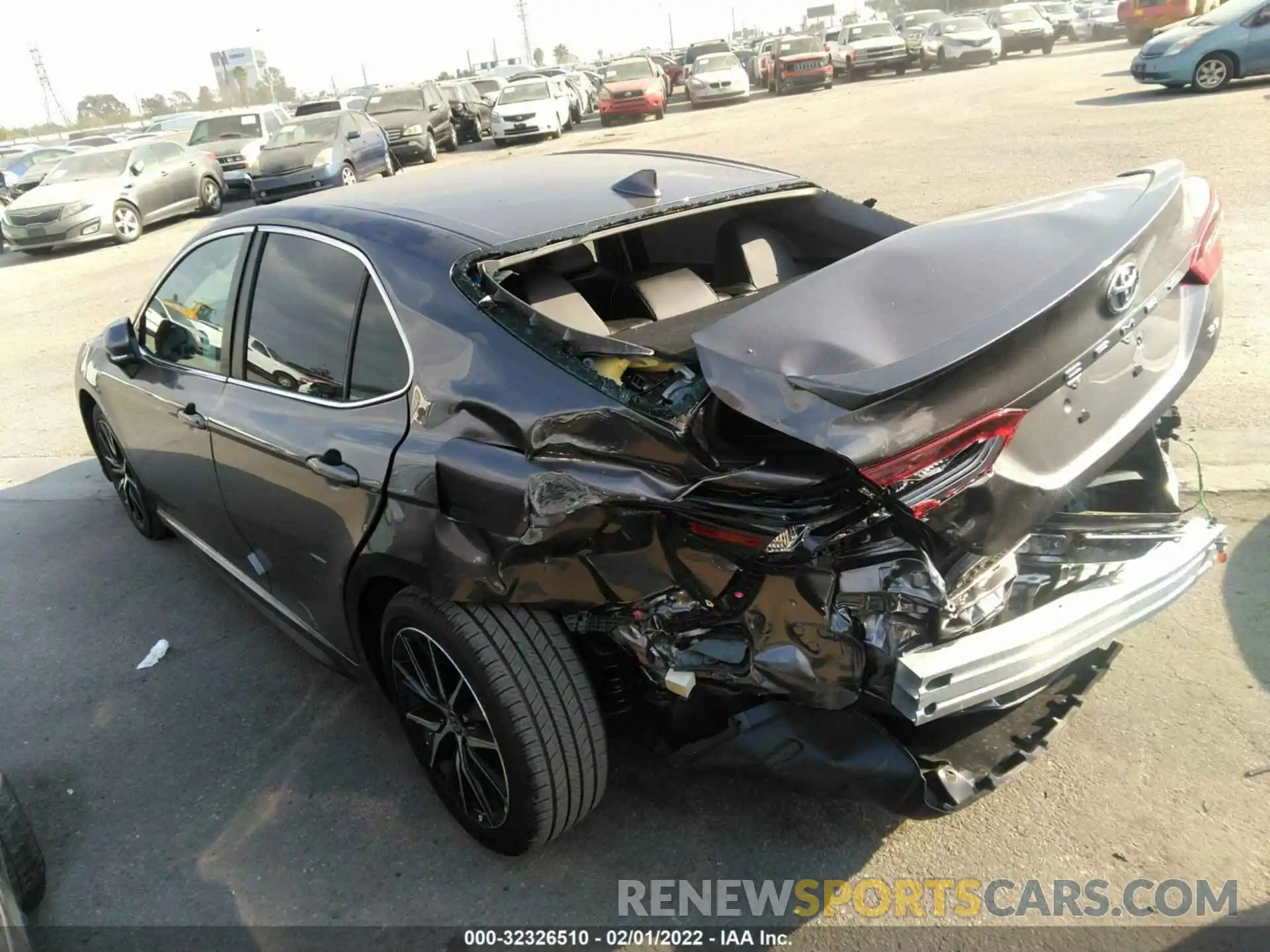 3 Photograph of a damaged car 4T1G11AK3NU652155 TOYOTA CAMRY 2022