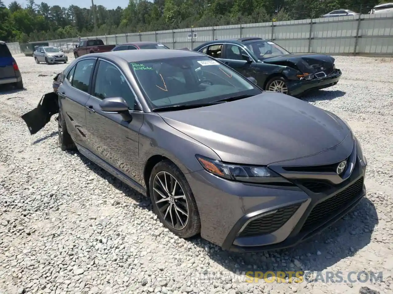 1 Photograph of a damaged car 4T1G11AK3NU684989 TOYOTA CAMRY 2022