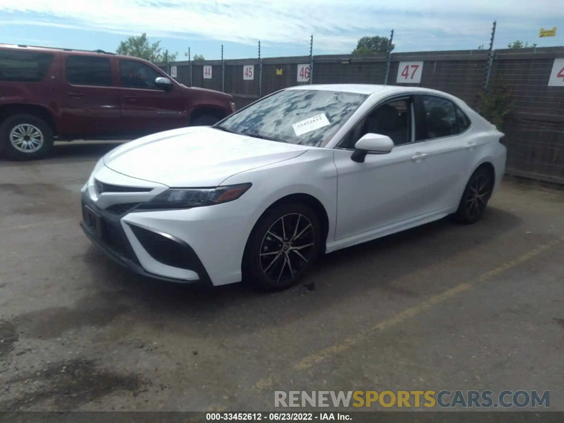 2 Photograph of a damaged car 4T1G11AK3NU689755 TOYOTA CAMRY 2022