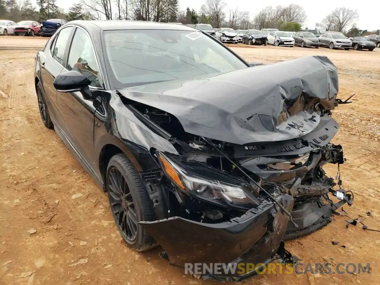 1 Photograph of a damaged car 4T1G11AK4NU001813 TOYOTA CAMRY 2022