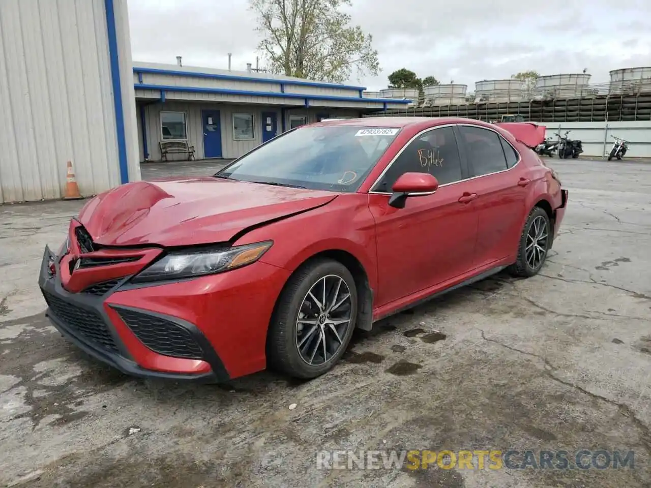 2 Photograph of a damaged car 4T1G11AK4NU001956 TOYOTA CAMRY 2022