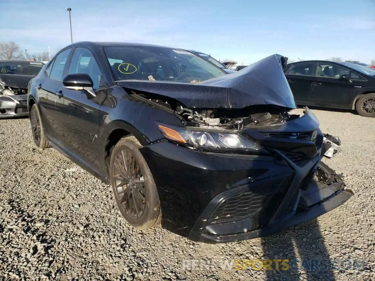 1 Photograph of a damaged car 4T1G11AK4NU006574 TOYOTA CAMRY 2022