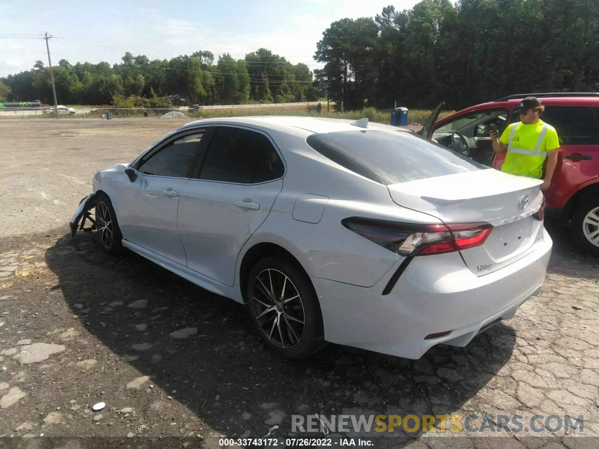 3 Photograph of a damaged car 4T1G11AK4NU062420 TOYOTA CAMRY 2022