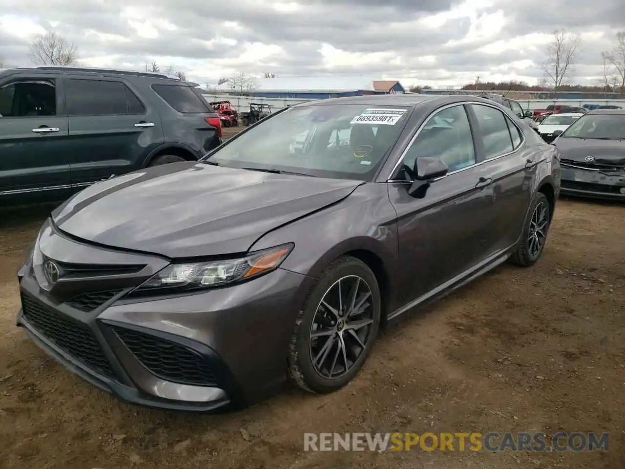 2 Photograph of a damaged car 4T1G11AK4NU625613 TOYOTA CAMRY 2022