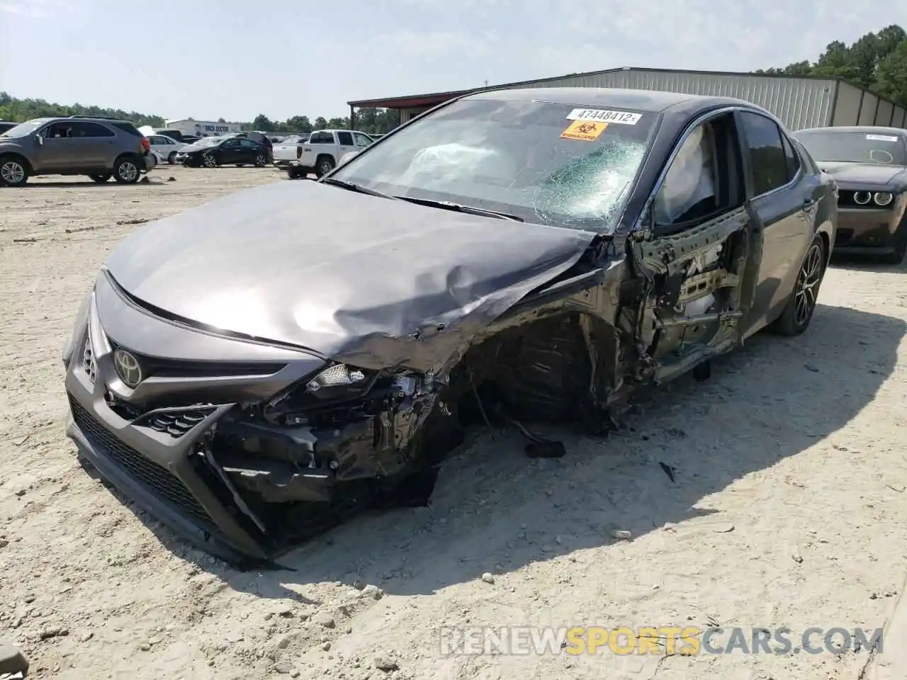 2 Photograph of a damaged car 4T1G11AK4NU631184 TOYOTA CAMRY 2022