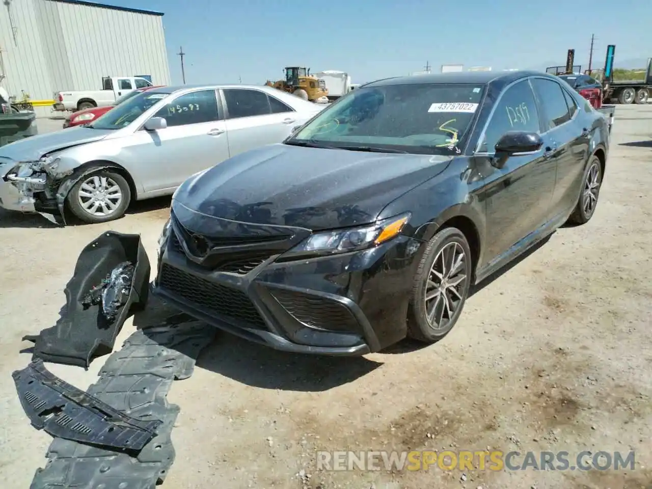 2 Photograph of a damaged car 4T1G11AK4NU659812 TOYOTA CAMRY 2022