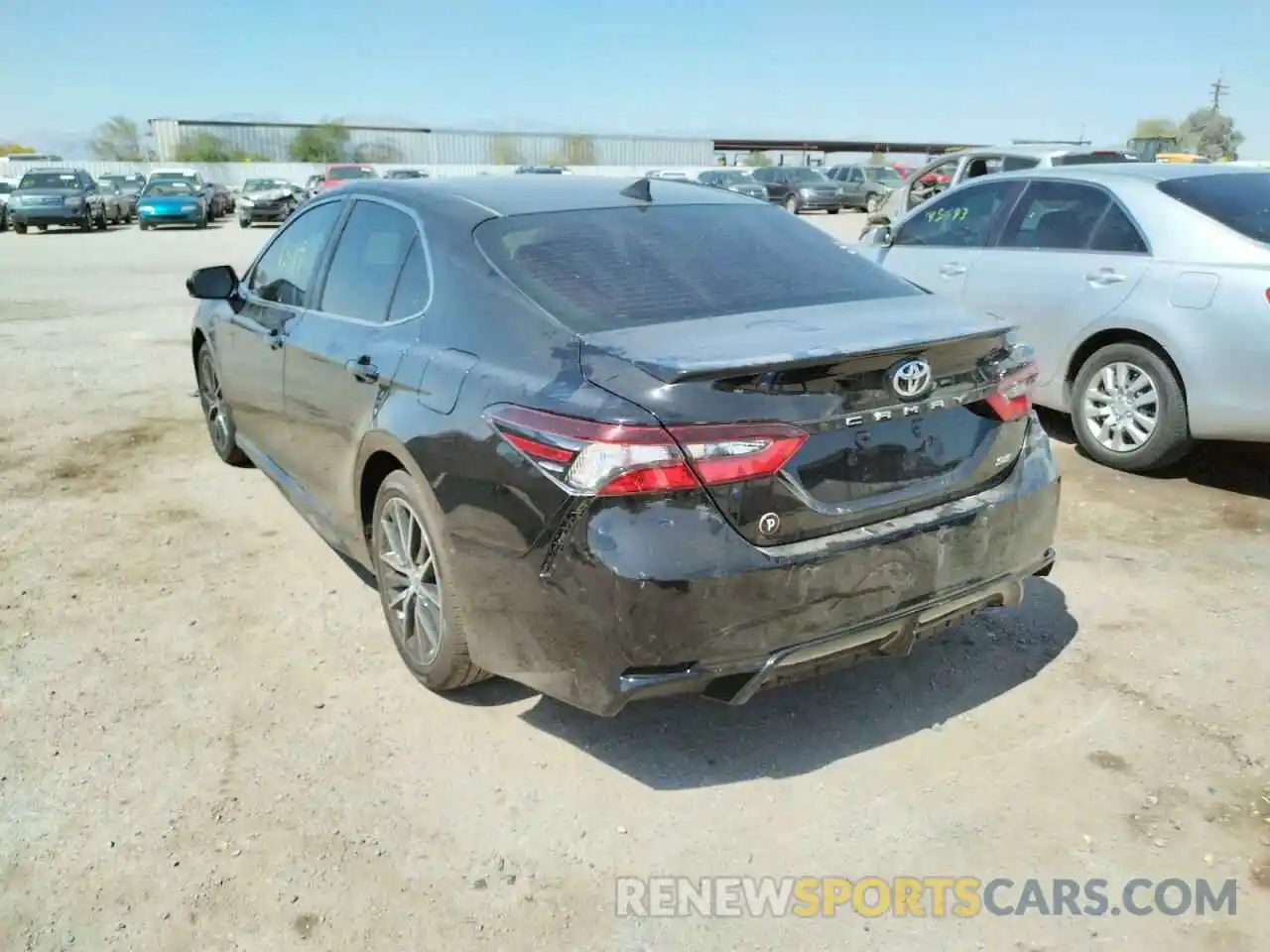 3 Photograph of a damaged car 4T1G11AK4NU659812 TOYOTA CAMRY 2022