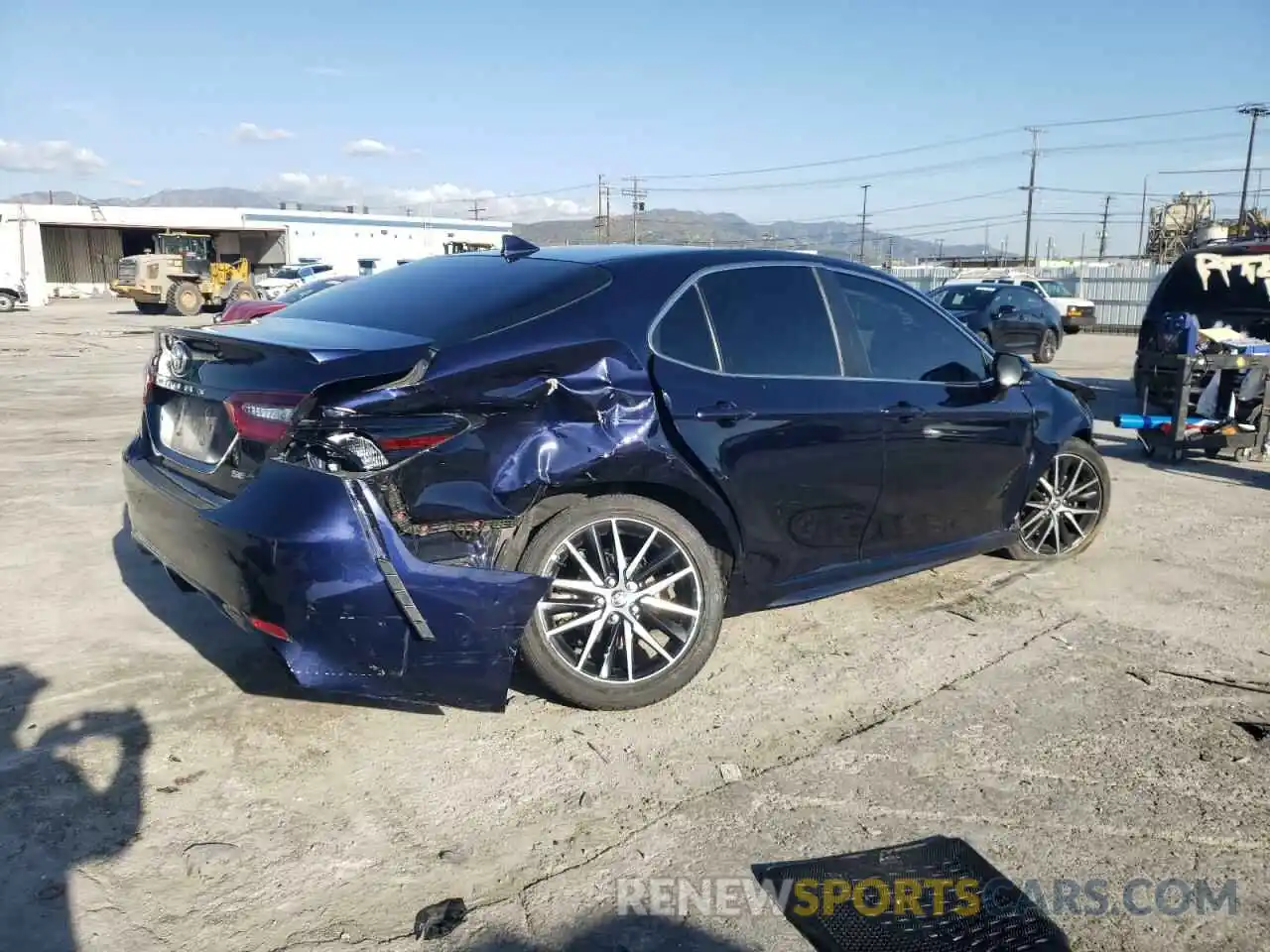 3 Photograph of a damaged car 4T1G11AK4NU673693 TOYOTA CAMRY 2022