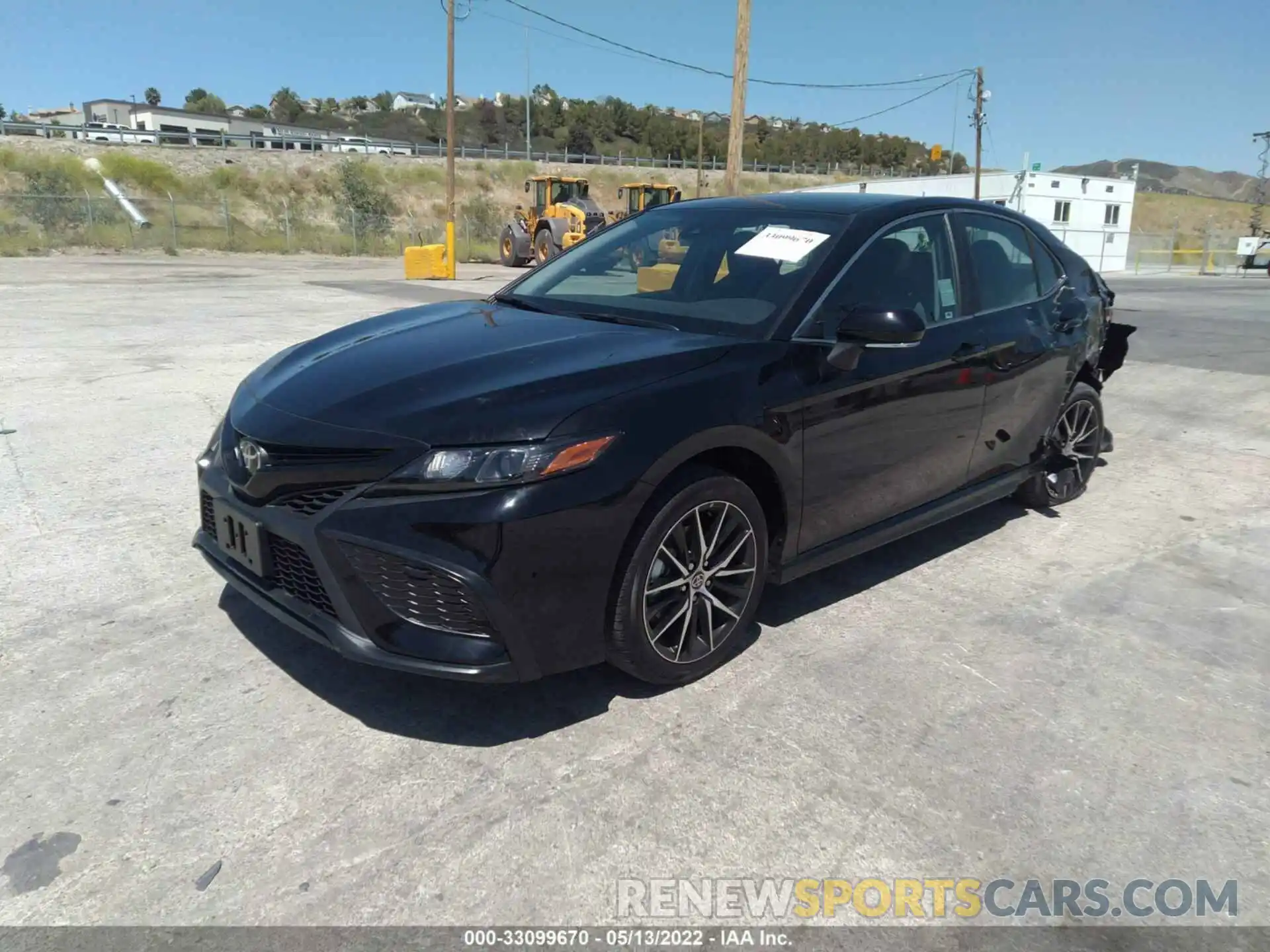 2 Photograph of a damaged car 4T1G11AK4NU687576 TOYOTA CAMRY 2022