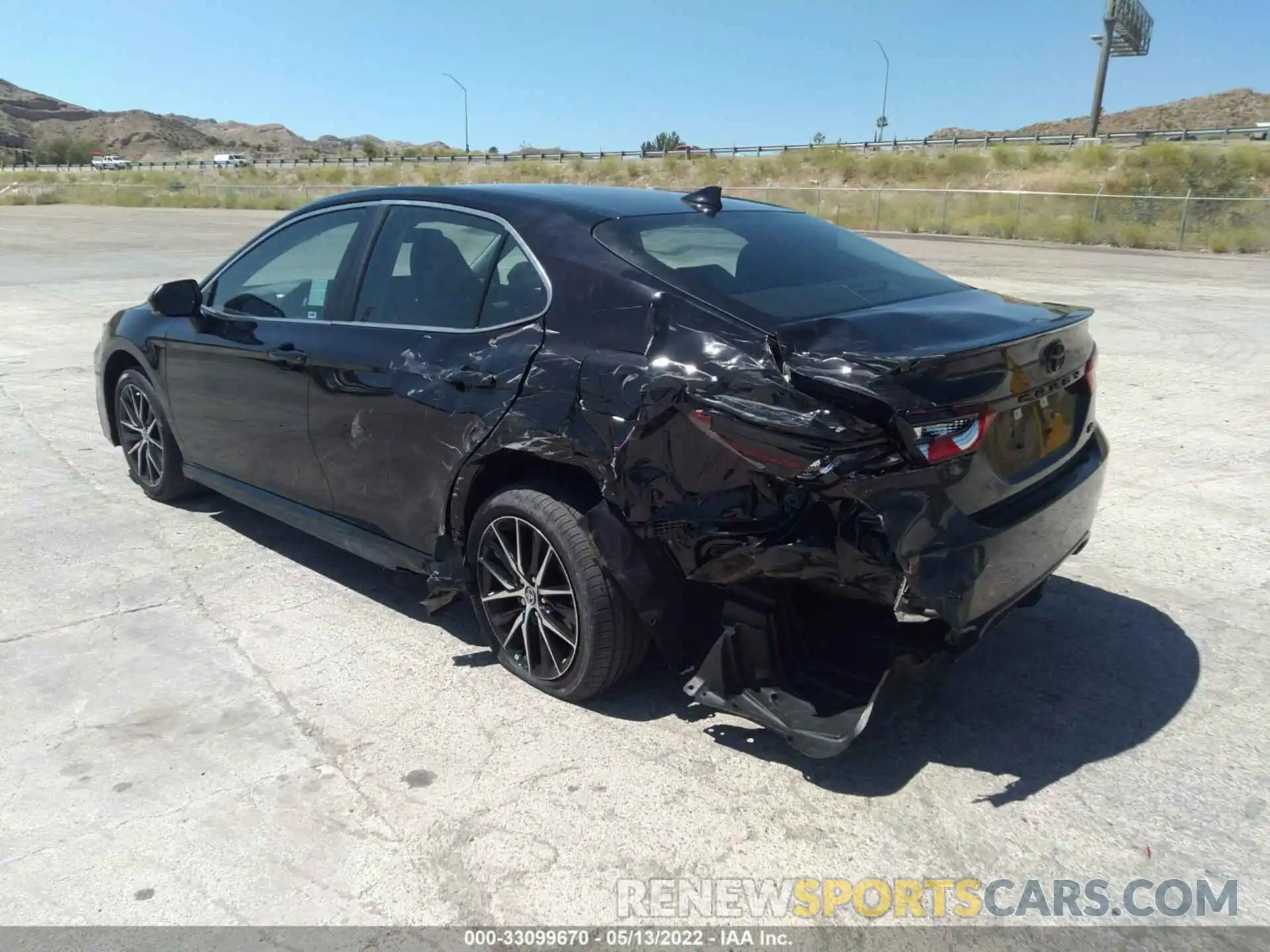 3 Photograph of a damaged car 4T1G11AK4NU687576 TOYOTA CAMRY 2022