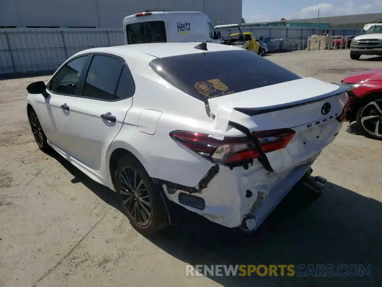 3 Photograph of a damaged car 4T1G11AK5NU008687 TOYOTA CAMRY 2022