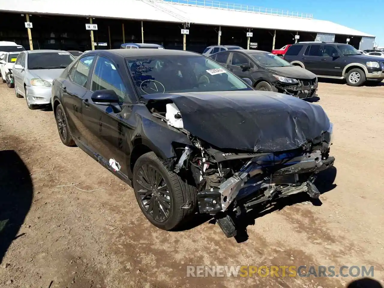 1 Photograph of a damaged car 4T1G11AK5NU019902 TOYOTA CAMRY 2022