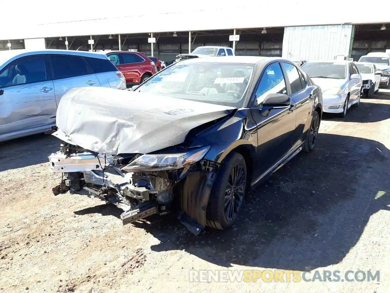 2 Photograph of a damaged car 4T1G11AK5NU019902 TOYOTA CAMRY 2022