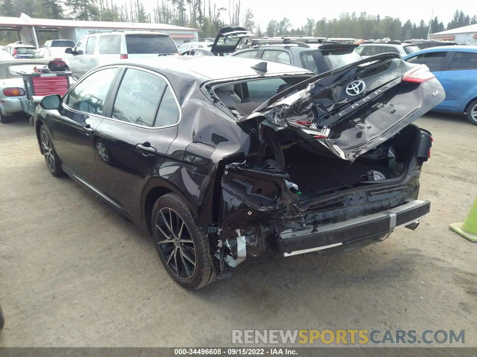 3 Photograph of a damaged car 4T1G11AK5NU046033 TOYOTA CAMRY 2022