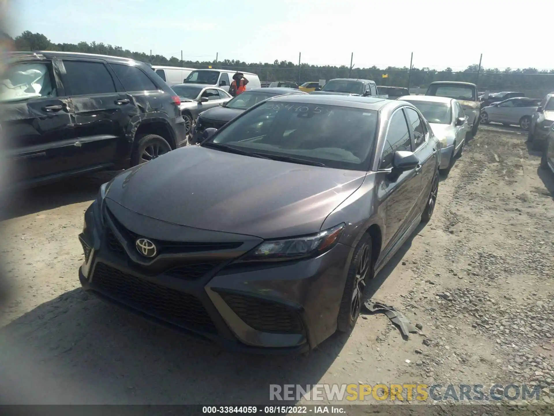 2 Photograph of a damaged car 4T1G11AK5NU621893 TOYOTA CAMRY 2022