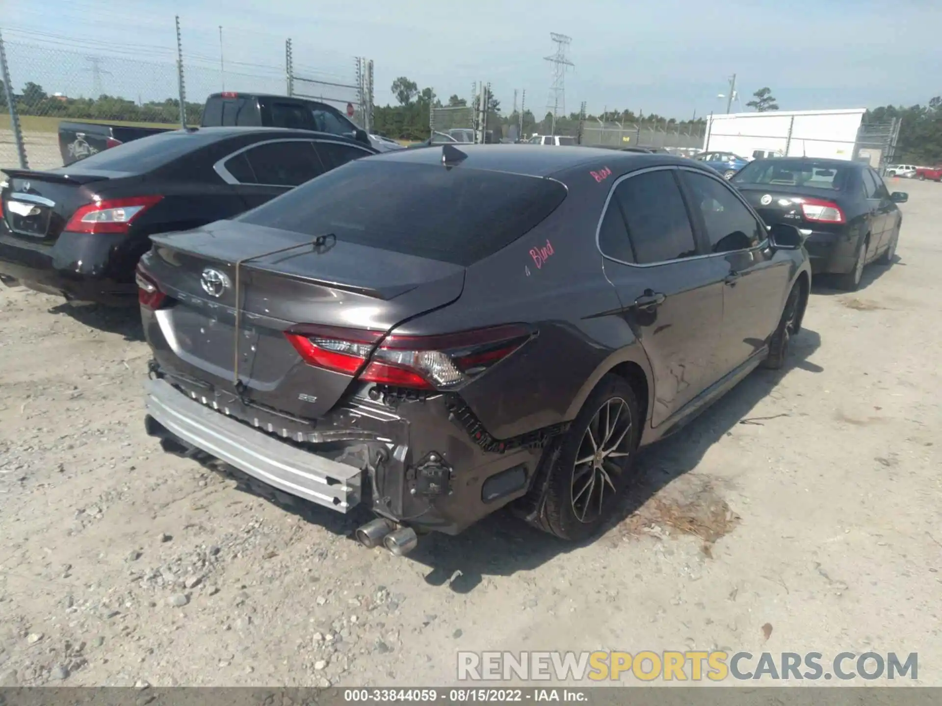 4 Photograph of a damaged car 4T1G11AK5NU621893 TOYOTA CAMRY 2022