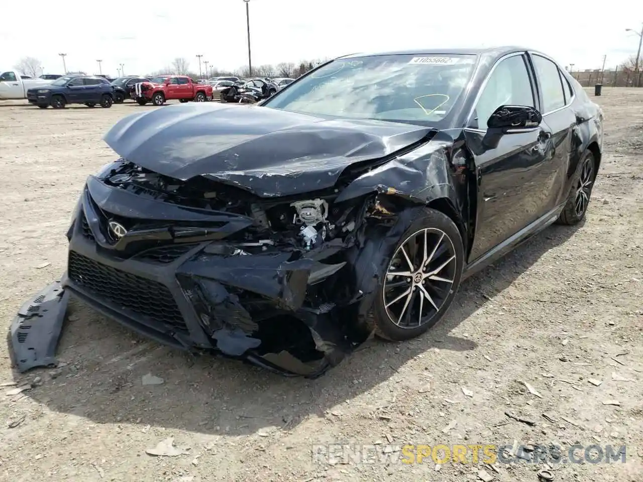 2 Photograph of a damaged car 4T1G11AK5NU624406 TOYOTA CAMRY 2022