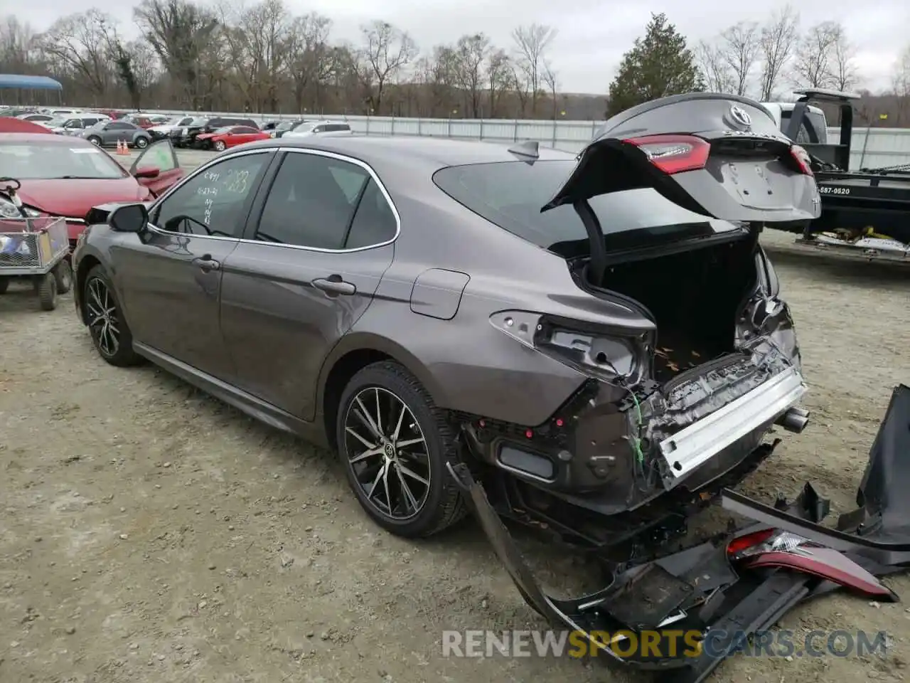 3 Photograph of a damaged car 4T1G11AK5NU625281 TOYOTA CAMRY 2022