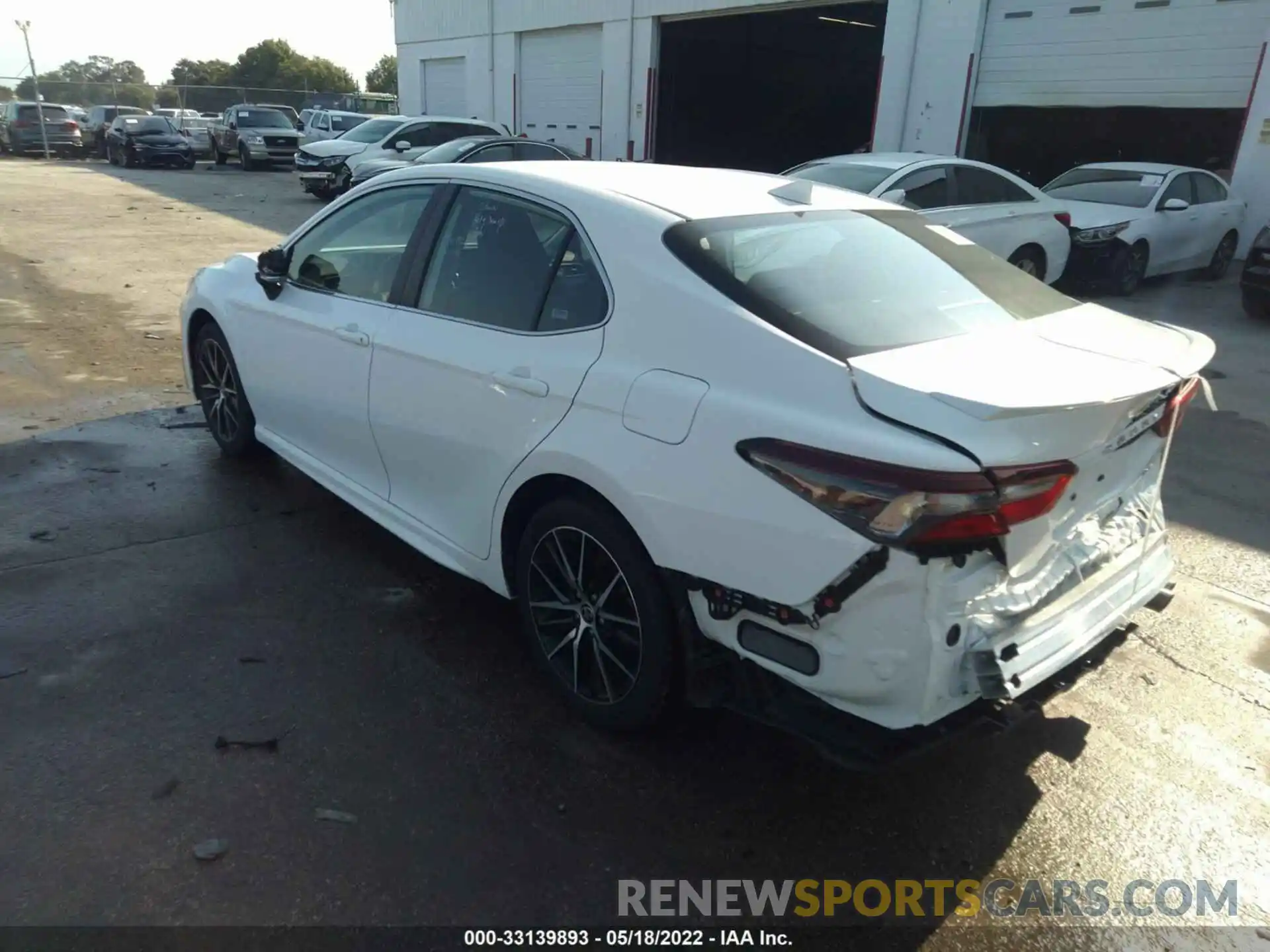 3 Photograph of a damaged car 4T1G11AK5NU627113 TOYOTA CAMRY 2022