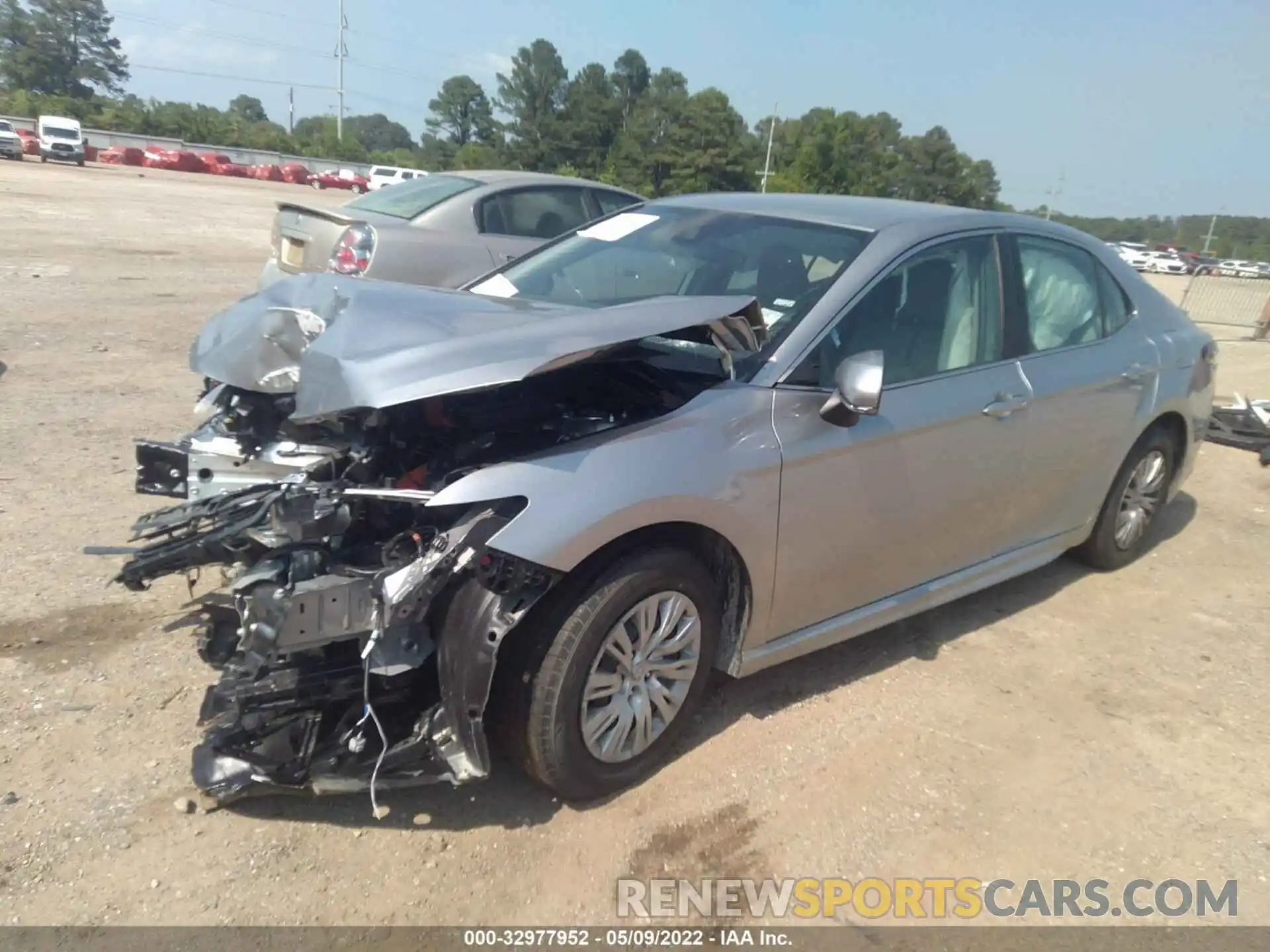 2 Photograph of a damaged car 4T1G11AK5NU630965 TOYOTA CAMRY 2022