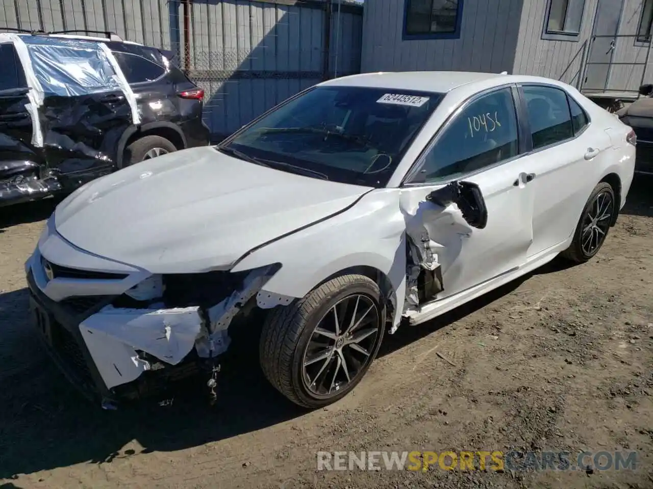 2 Photograph of a damaged car 4T1G11AK5NU664856 TOYOTA CAMRY 2022