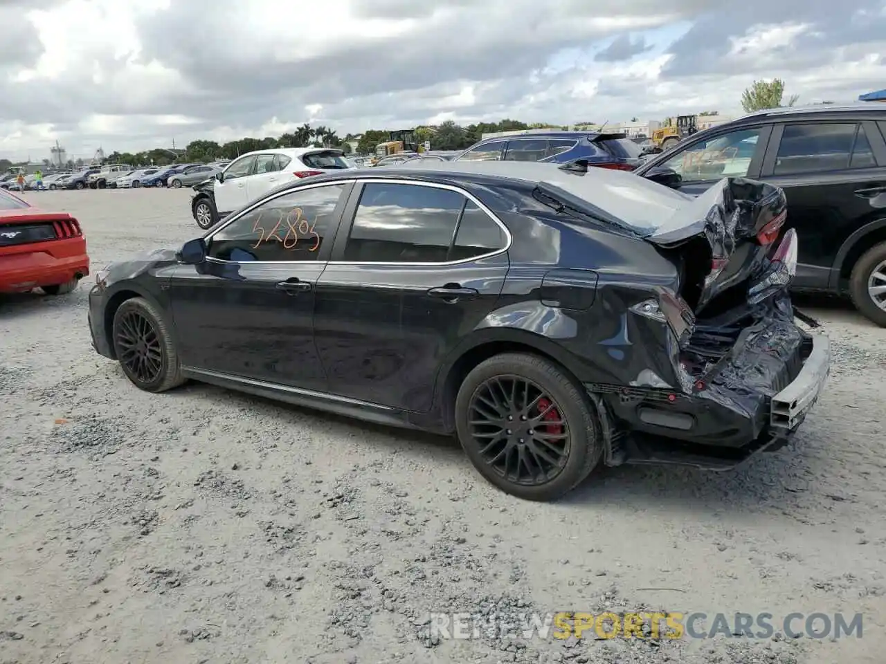 2 Photograph of a damaged car 4T1G11AK5NU686596 TOYOTA CAMRY 2022