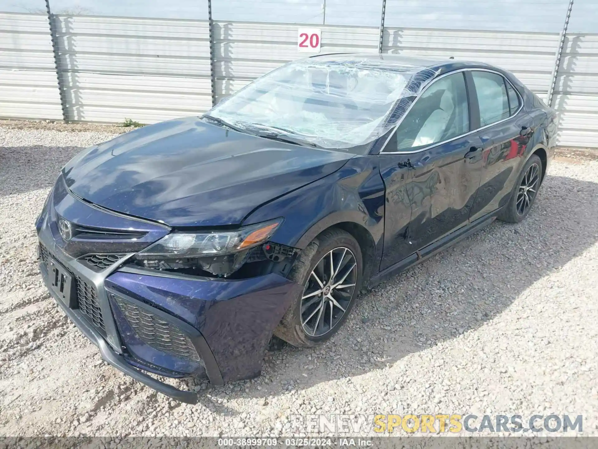 2 Photograph of a damaged car 4T1G11AK5NU686758 TOYOTA CAMRY 2022