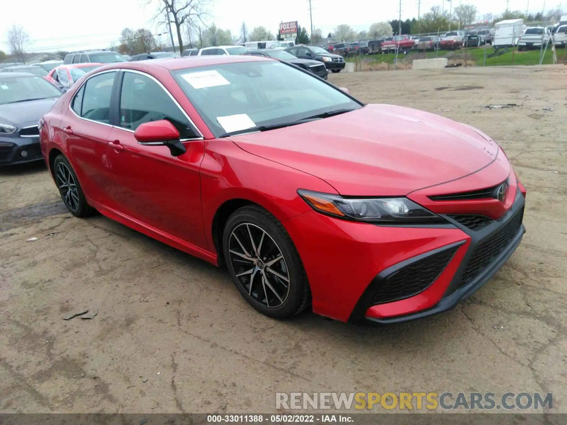 1 Photograph of a damaged car 4T1G11AK6NU008973 TOYOTA CAMRY 2022